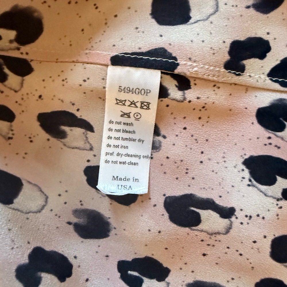 EUC Carolina Herrera Leopard Print Dress with belt - Picture 6 of 11